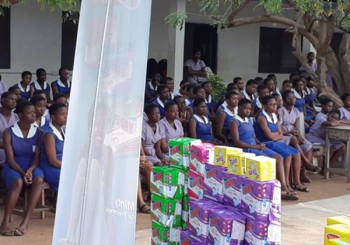 Lexta Ghana Limited Visits Mawuko girls SHS, Ho